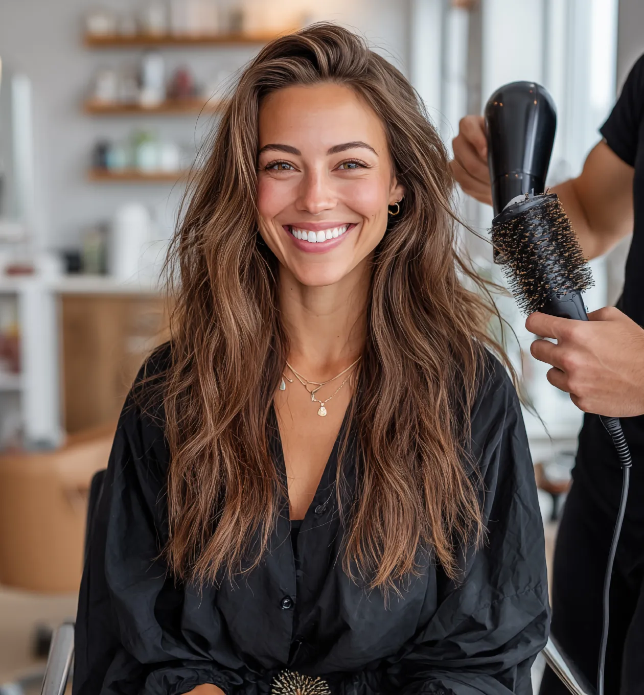 Nexx Faze Salon stylist at work in Bluffton, SC