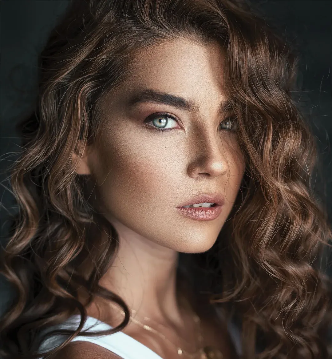Natural curly hair styling at Nexx Faze Salon in Bluffton, SC