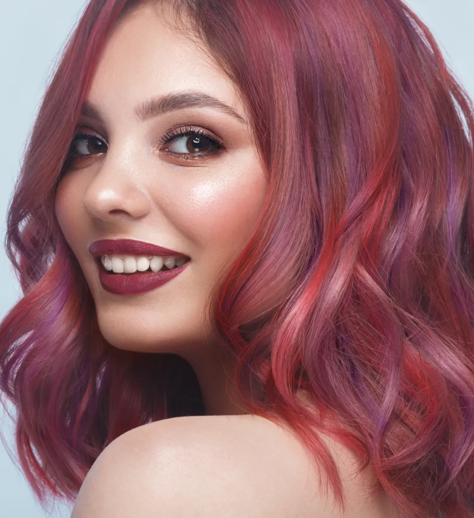 Hair styling at Nexx Faze Salon